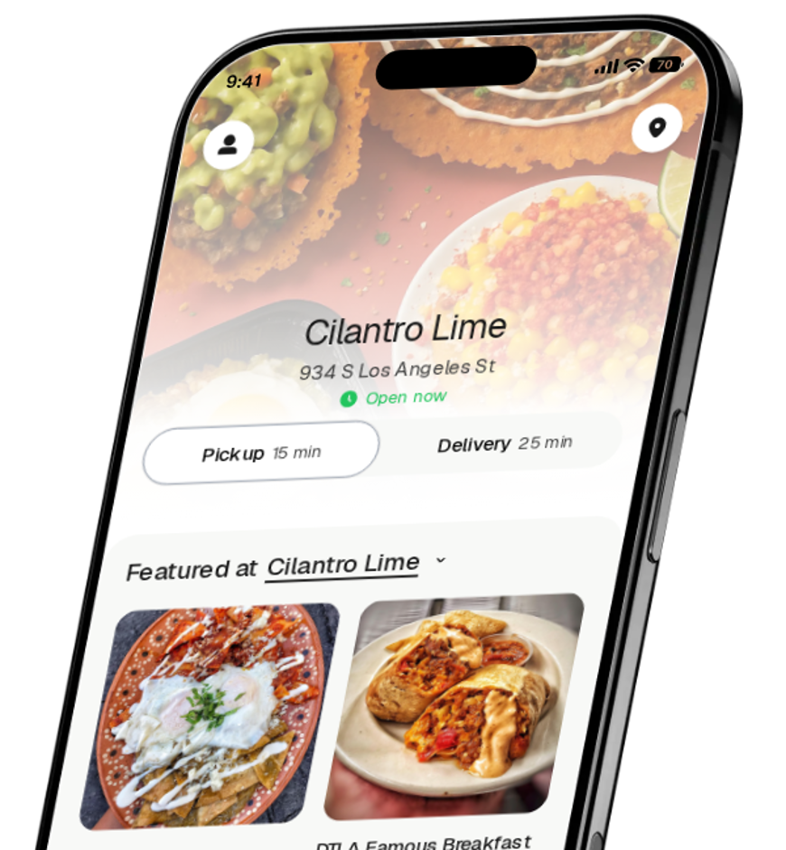 Cilantro Lime app preview