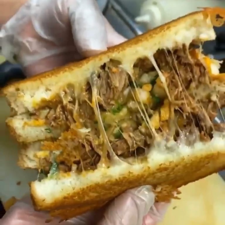 Birria Grilled Cheese: A Mexican Street-Food Delight