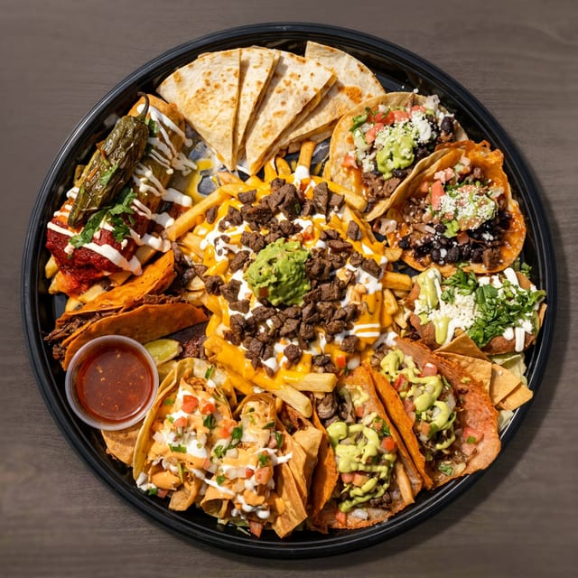 Burbujas SAMPLER PLATTER..