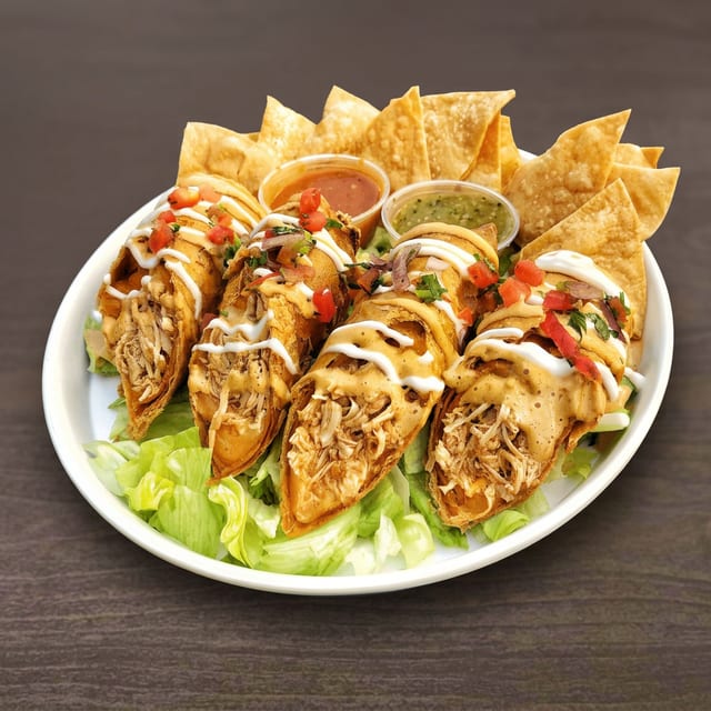 Famous Tinga Flautas.