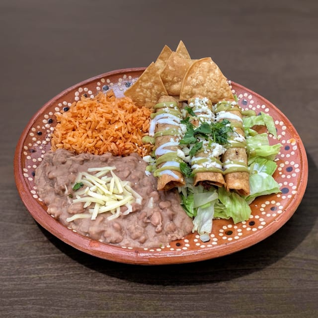 Taquito Plate.
