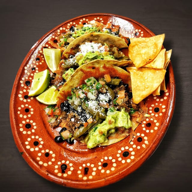 Famous Mexi Papa Tacos.