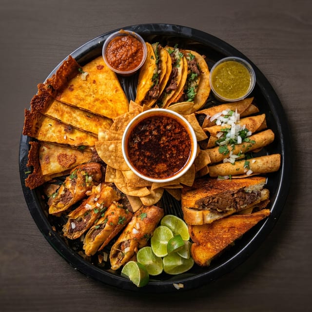Famous Birria Platter.
