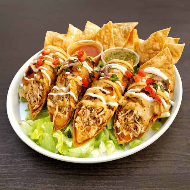 Famous Tinga Flautas.