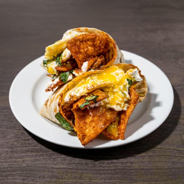 Chilaquiles Burrito.
