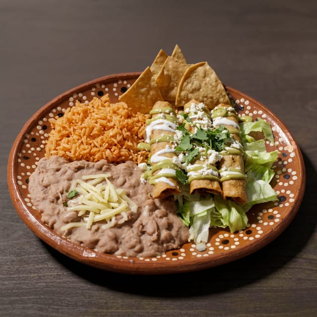 Taquito Plate.