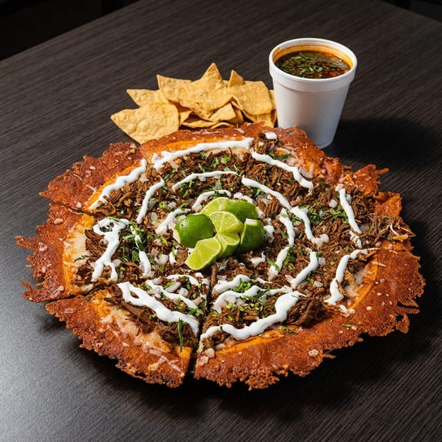 @gotbars510 Birria Pizza.